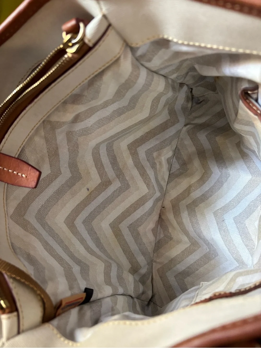 Dooney & Bourke Shelby Shopper Elephant Grey Pebbled Leather Tote Bag